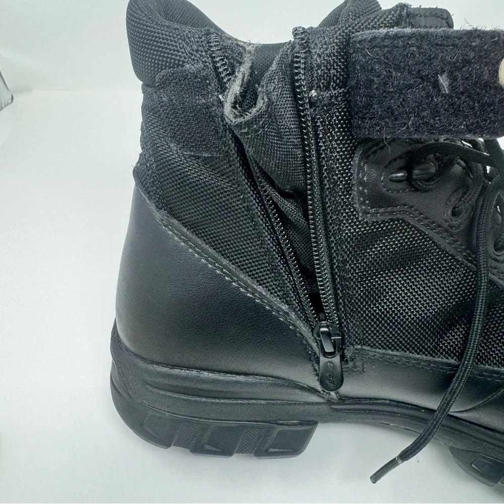 Bates Black Military Tactical Combat Style Leather Boots 8